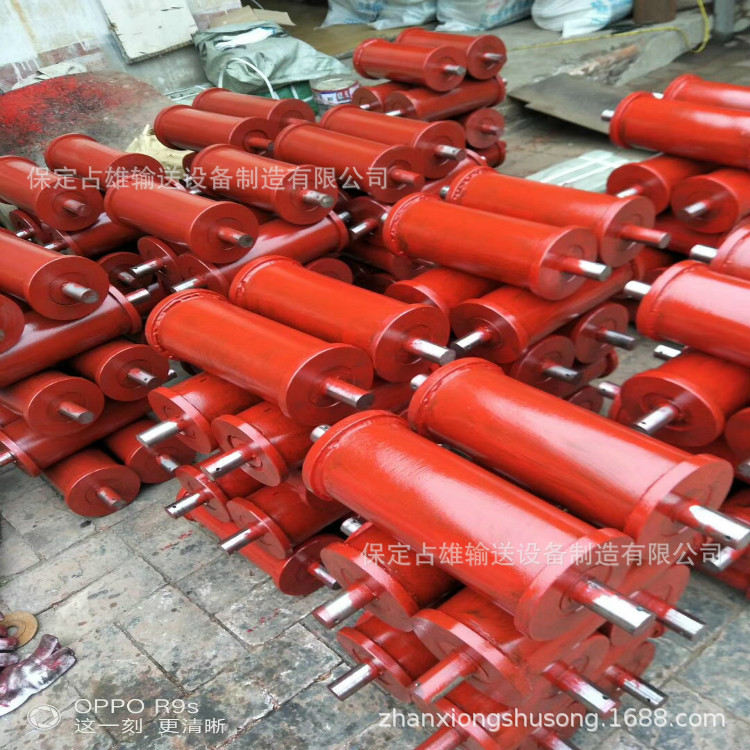 煤矿井下托辊 钢丝绳耐磨地滚 尼龙聚氨酯辊子 铸钢铁地轮150*300