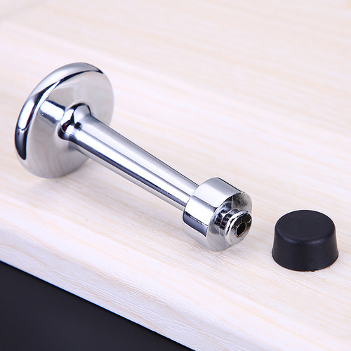 Zinc alloy door top, bathroom anti-collision door, extended rubber door stop, stainless steel door top wholesale