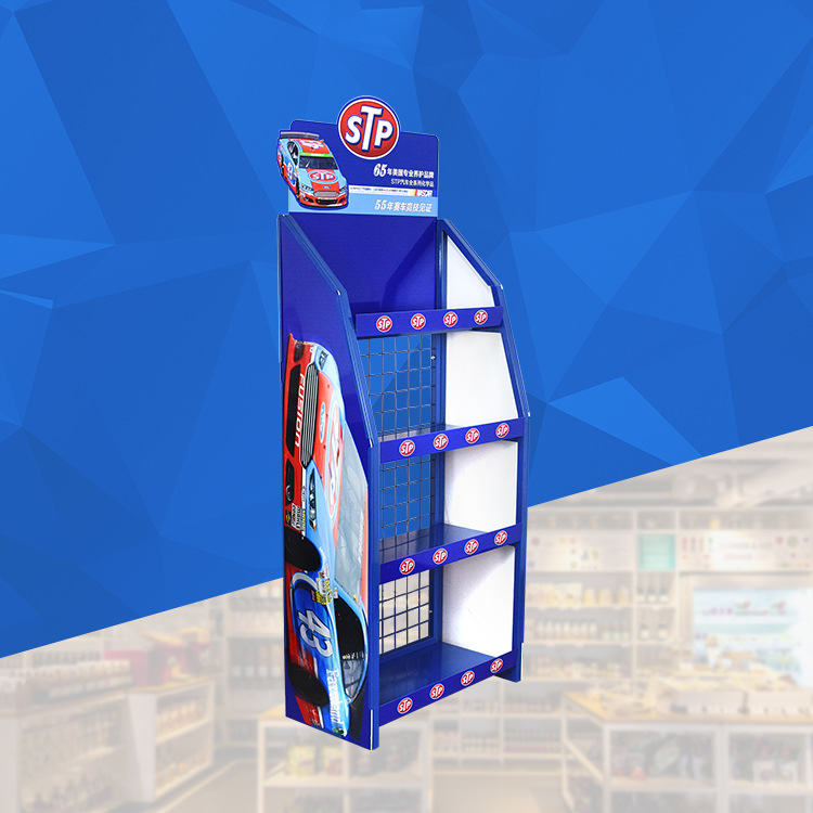 汽车用品展示架润滑油防冻液建材促销金属挂架商超小零食货架定制