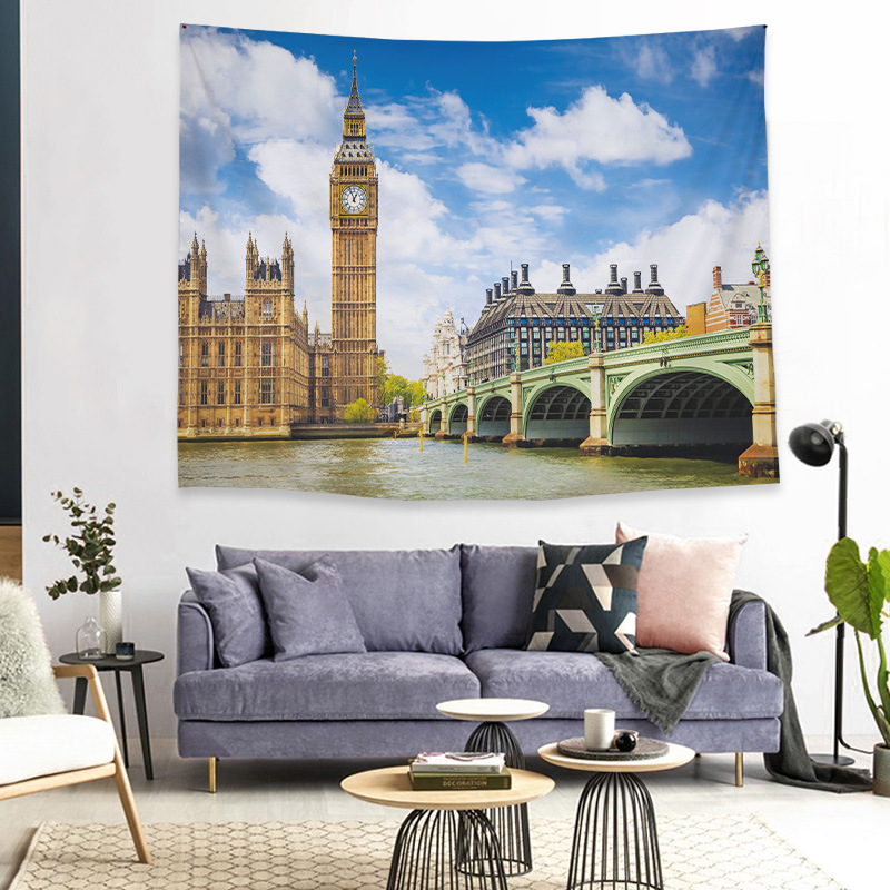 Shengchun tapiz al por mayor corredor dormitorio Fondo tela decorativa tapiz nórdico tapiz Fondo tela ventas directas de la fábrica