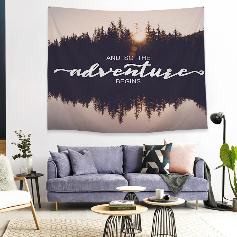 Shengchun tapiz al por mayor corredor dormitorio Fondo tela decorativa tapiz nórdico tapiz Fondo tela ventas directas de la fábrica