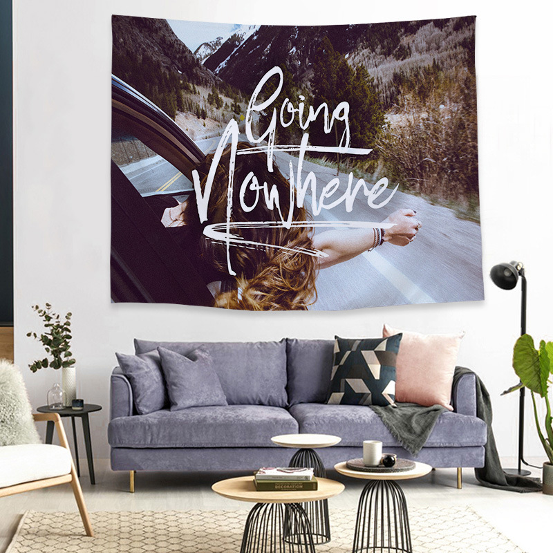 Shengchun tapiz al por mayor corredor dormitorio Fondo tela decorativa tapiz nórdico tapiz Fondo tela ventas directas de la fábrica