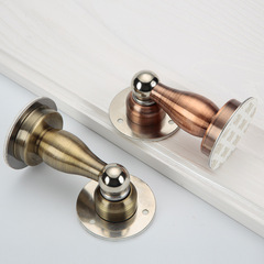Stainless steel door absorber, no punching, multi-color strong magnetic wall absorber, bathroom vase-shaped door, anti-collision door stopper, floor absorber