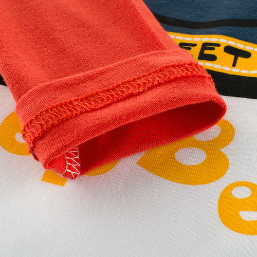 27KIDS Korean version of children's clothing, boys' new autumn clothing, children's long-sleeved T-shirt, car baby top, one piece consignment sale