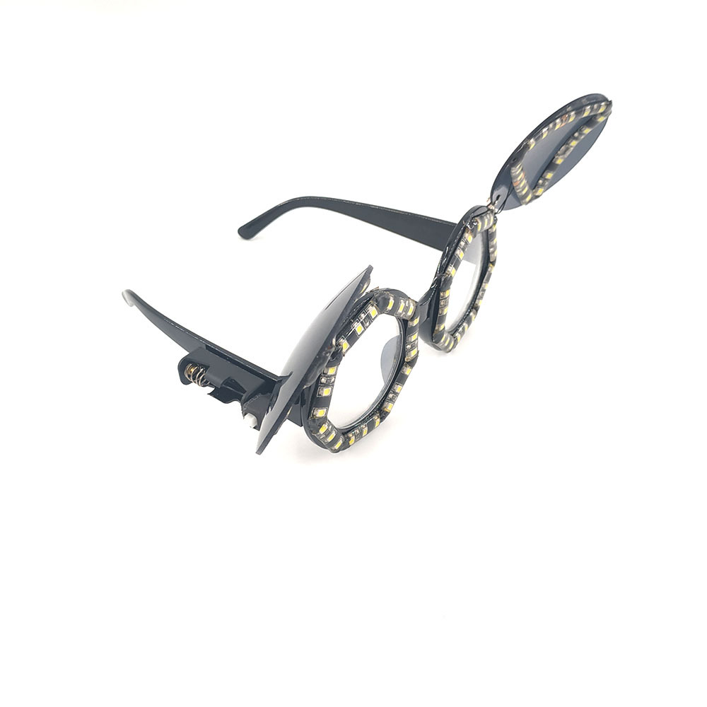 Nuevo LED gafas luminosas bar discoteca etapa rendimiento flash oferta especial nuevas gafas láser