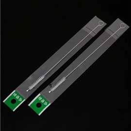 独立包装175长不锈钢吸管刷螺旋软毛奶瓶配件不生锈刷管耐用