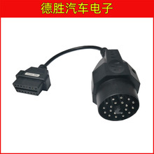 for BMW 20pin to obd2 16 Pin Connector 20pin