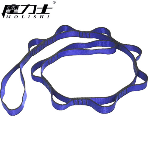 Jiu Sheng Yoga Swing Flat Belt, Aerial Yoga Chrysanthemum Rope, Yoga Aids