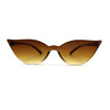 Fashionable sunglasses, trend retro glasses suitable for men and women, cat's eye, European style