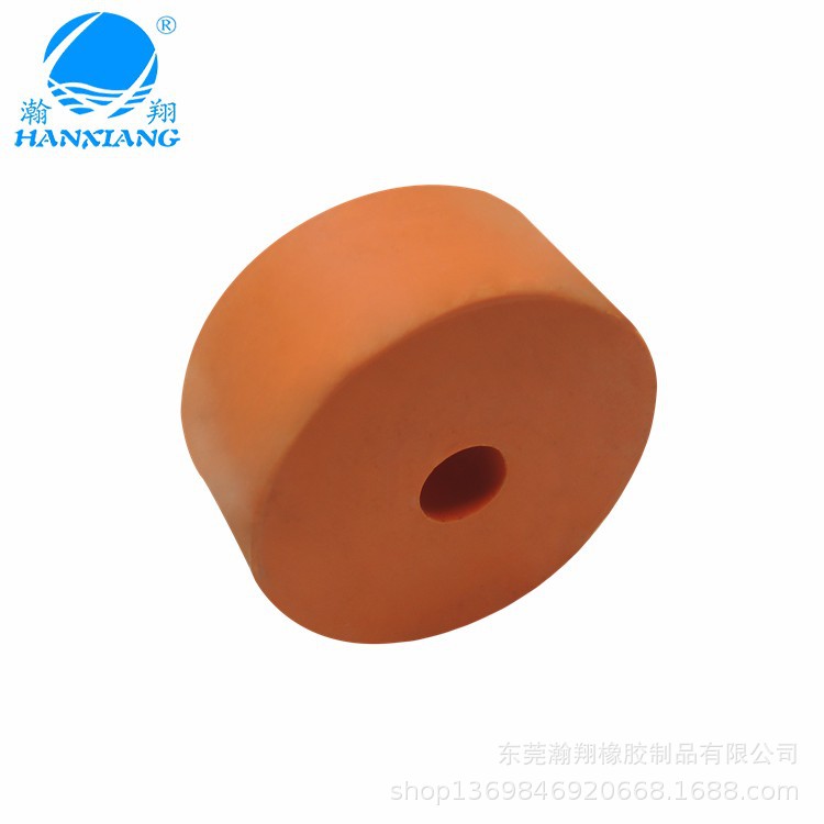 圆柱形橡胶脚垫 机械缓冲橡胶脚垫 家具圆形缓冲垫橡胶脚垫