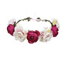 Realistic hair accessory, jewelry for bride suitable for photo sessions, props, roses