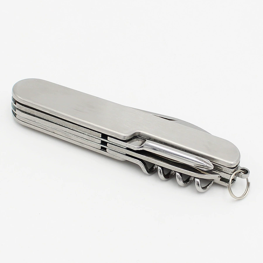 [Производитель] поставляем из нержавеющей стали многофункциональный нож плоский корпус 7 открытого поля Портативный Швейцарский складной сабля