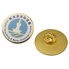 Tour group scenic spot commemorative badge cartoon paint school emblem enamel metal museum badge customization