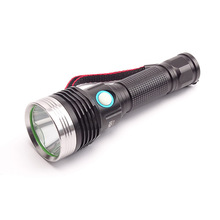 跨境强光铝合金手电筒可充电户外便携LED超亮远射露营P70家用USB