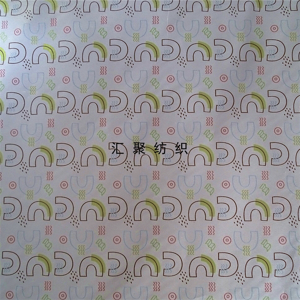 反光数码印花布   数码直喷  卡通印 花  镭射反光布 油墨印花