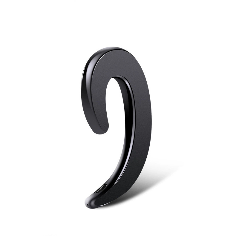 Bluetooth-гарнитура с костной проводимостью Y12, одиночная ухо, 5.3 мини спортивный открытый на задней части OWS беспроводная гарнитура