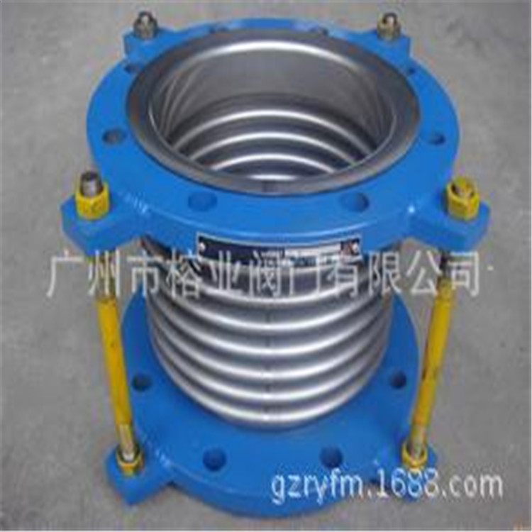 304L不锈钢金属软管316衬氟补偿器JZBW-16衬四氟波纹管ZJBW-25