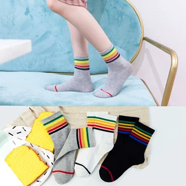 运动休闲棉袜;船袜、隐形袜;堆堆袜