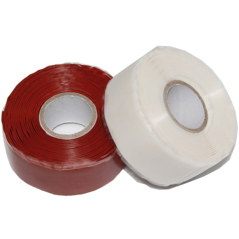 不停水带压堵漏防水胶带硅胶自粘带电工硅橡胶绝缘自粘带自融电工