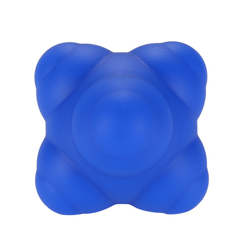 Direct selling high elastic food grade silicone hexagonal reaction ball sensitive rebound ball agility training speed ball fascia ball