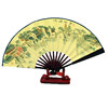 Factory Source 10 -inch Folding Silk Fan Men's Folding Fan Fan Fan Fan Style Full Bamboo Silk Fan Gift Wholesale