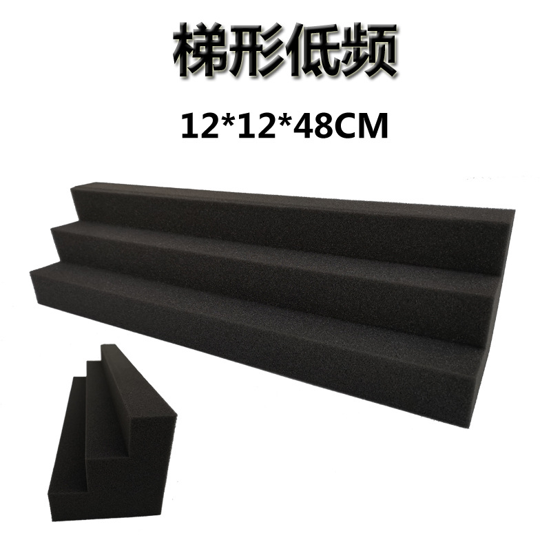Corner Trapezoidal Low Frequency Sound Insulation Cotton Corner Sound Absorption Silencing Cotton Recording Studio Audio-visual Room Indoor Sound Absorbing Material