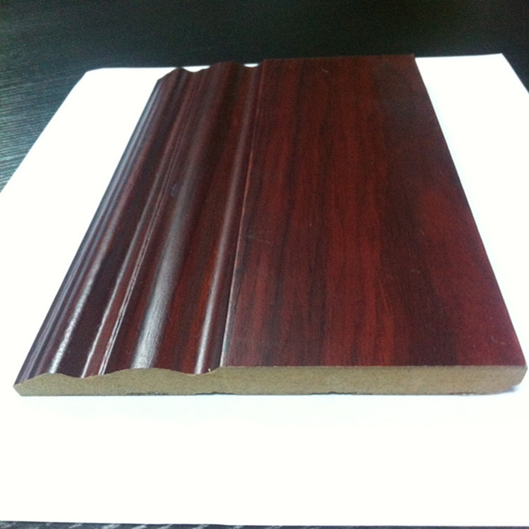 El fabricante proporciona zócalo MDF, materiales auxiliares para pisos de palo de mimo, pintura mate, revestimiento de paredes, villa con chapa de madera image 6