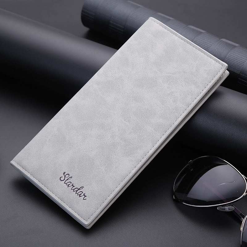 Men's Wallet Men's Long Fashionable Student Vintage Wallet Japanese and Korean Style Card Bag New Style Personalized Thin Wallet for Young Boys Men's Wallet Men's Long Fashionable Student Vintage Wallet Japanese and Korean Style Card Bag New Style Personalized Thin Wallet for Young Boys