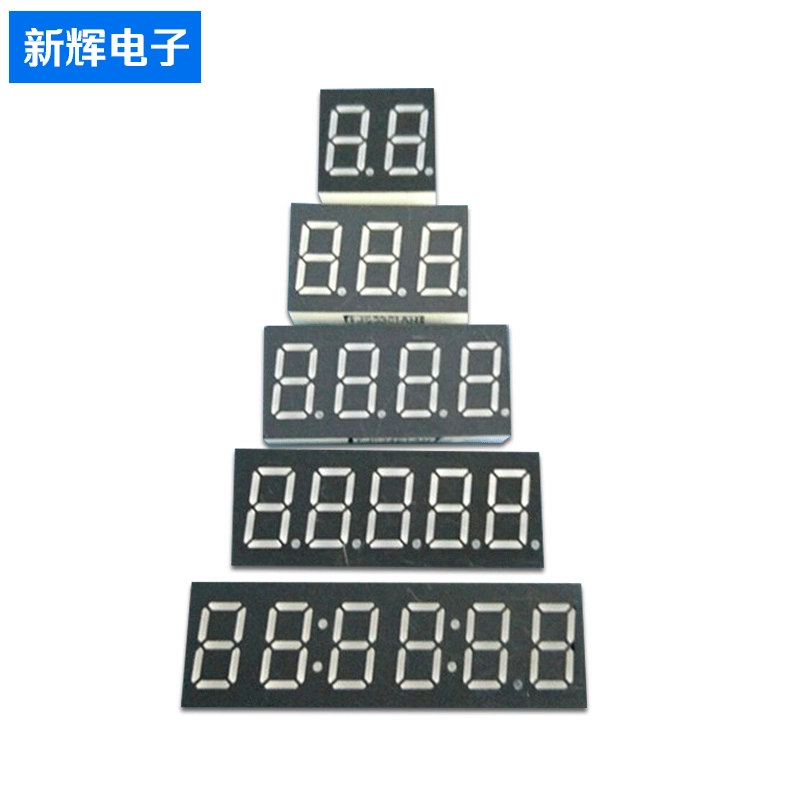 Оптовая Продажа с фабрики две цифровые трубки пятизначный дисплей красочная шестизначная цифровая трубка 3-значная цифровая трубка