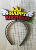 Internet celebrities with lamp birthday hat rabbit carrot party nightclub birthday crown hat hoop series cartoon cap