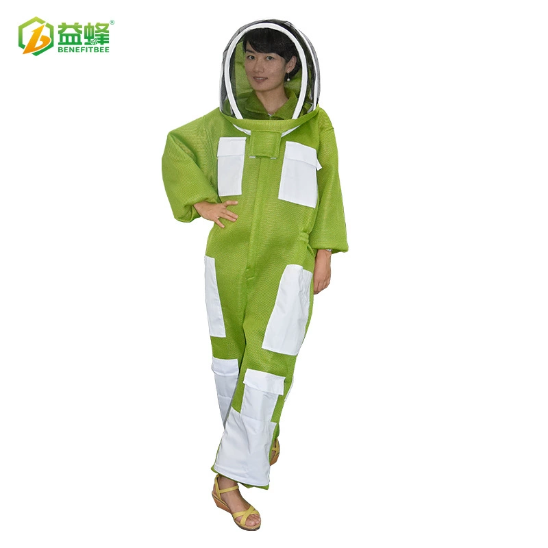 Экспортно-ориентированная одежда против пчел оптом инструменты для пчеловодства дышащая сетка хлопковая одежда против пчел сэндвич-сетка соединенный космический костюм