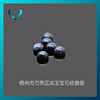 Wuzhou gemstone flat bottom surface semi -circular glazed color foil glazed nude stone star star glazed manufacturer direct sale