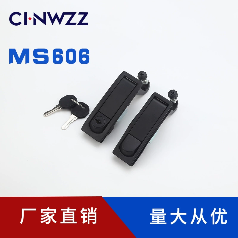 Плоское шасси Электрический шкаф пружинный замок MS606 компрессионный замок двери шкафа плоский пружинный замок переключатель замок распределительного шкафа