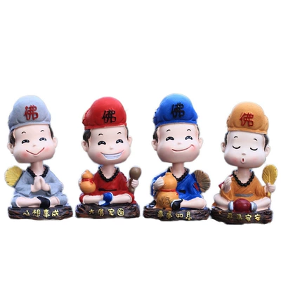 Car ornaments – monk home desktop decorations
