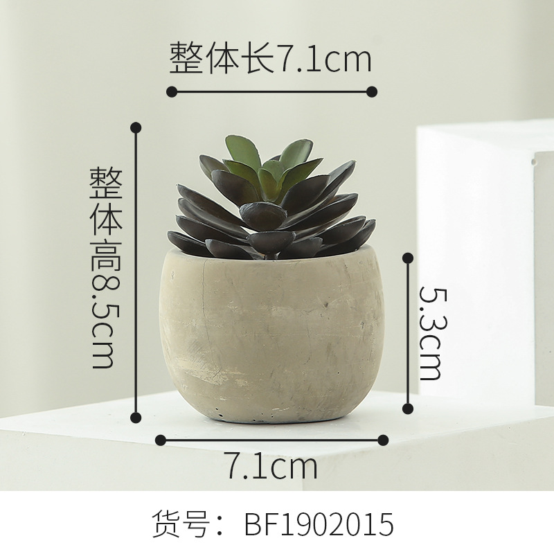 Planta suculenta artificial, maceta decorativa para hogar, bonsái verde, accesorio decorativo