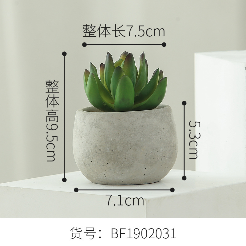 Planta suculenta artificial, maceta decorativa para hogar, bonsái verde, accesorio decorativo