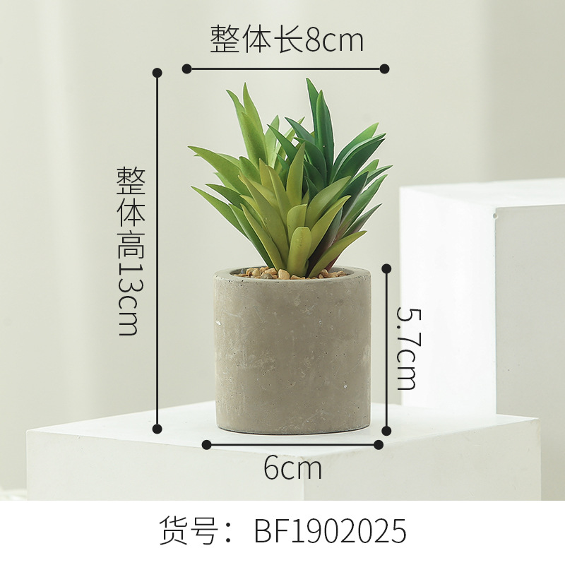 Planta suculenta artificial, maceta decorativa para hogar, bonsái verde, accesorio decorativo