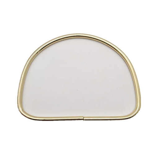 Luggage hardware accessories wholesale and retail luggage iron wire stylish and simple large D-shaped handle hand-held