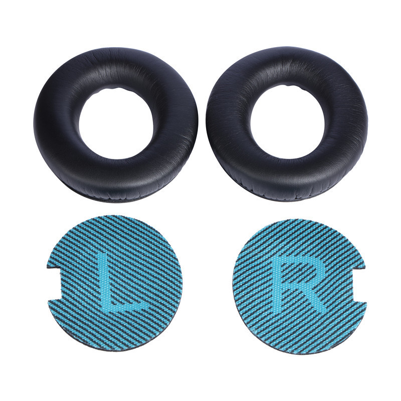 For Dr. QC35 II earmuffs qc25 45 wireless noise canceling headphone set leather earmuffs hook and loop headwear