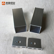 43*38LED铝电源外壳防水驱动电源铝盒一体式金属控制器铝壳