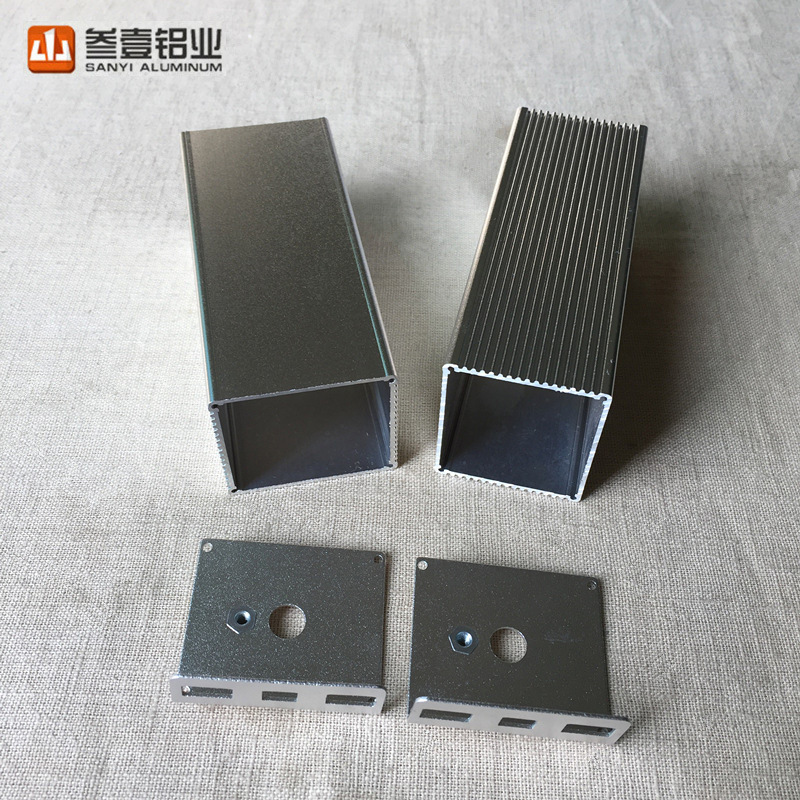 43 * 38LED aluminum power supply housing waterproof drive power supply aluminum box integrated metal controller aluminum housing