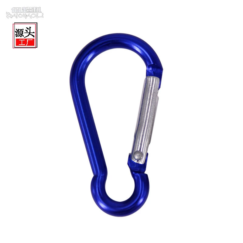 佰超利 Climbing buckle 4.0 Line 5 Gourd -shaped bold aluminum alloy safety buckle toy key water pot bag fast hanging