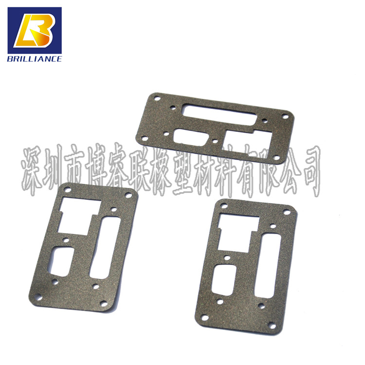 石墨镀镍导电橡胶片 任意方向石墨导电橡胶片 导电硅胶密封衬垫片