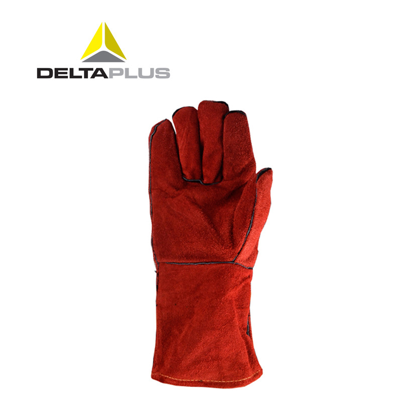 Delta 205515 guantes de protección guantes de soldador guantes de aislamiento térmico guantes de soldadura de piel de vaca