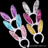 Милый кролик для детей и взрослых, плюшевый аксессуар для волос, ободок, DIY, 18см