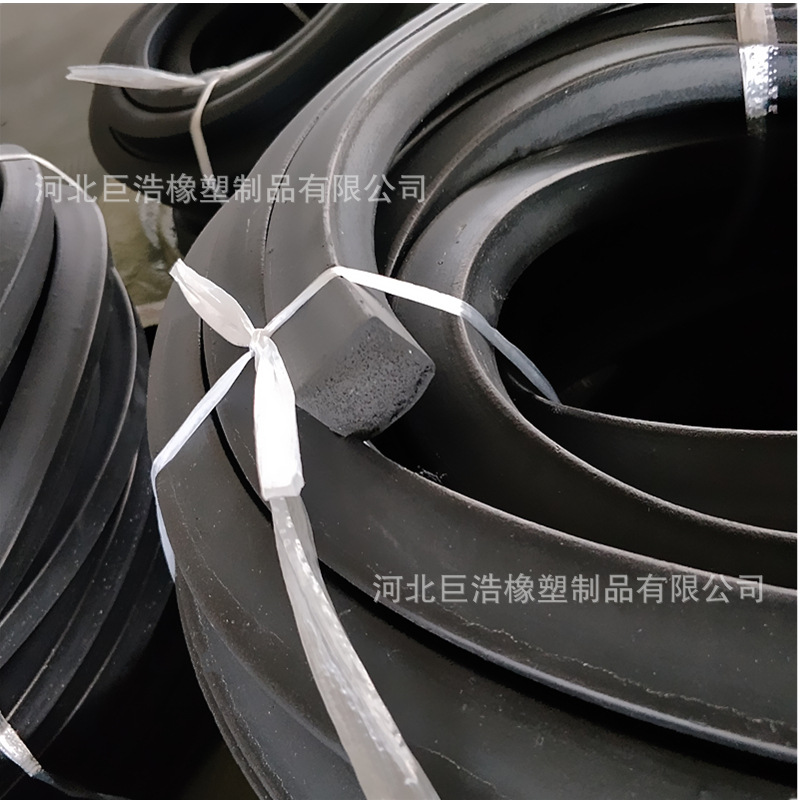 6mm橡胶密封条 7×7发泡橡胶密封条 三元乙丙橡胶方块橡胶条