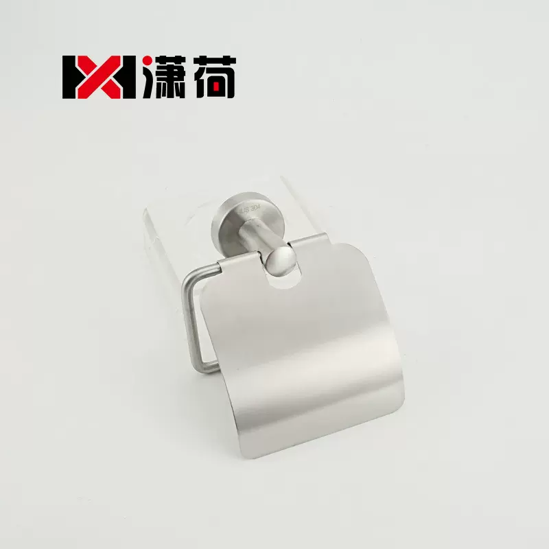 美式纸巾架卷纸座工程纸盒卫浴卫生间淋浴房卷纸筒厕纸架纸巾架