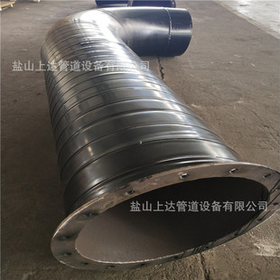 Manufacturer Customized Steel 3Pe Anti-Corrosion Elbow Large Diameter 3Pe Elbow 3Pe Heat Shrinkable Tape Wrapped Hot Simmered Elbow