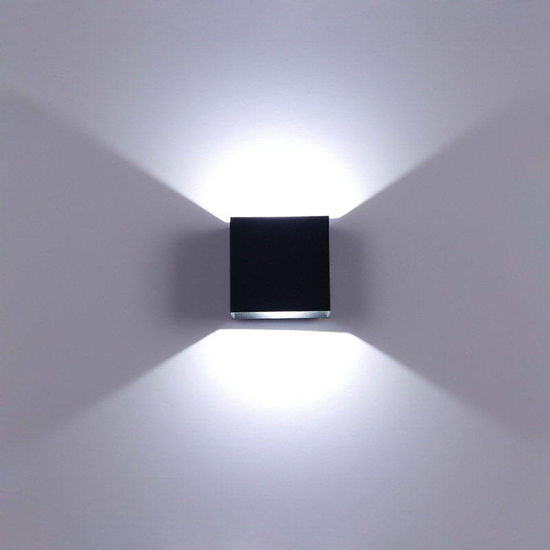 Lámpara de pared minimalista moderna al por mayor, lámpara de noche para dormitorio, lámpara de pasillo, escalera, entrada, iluminación interior LED
