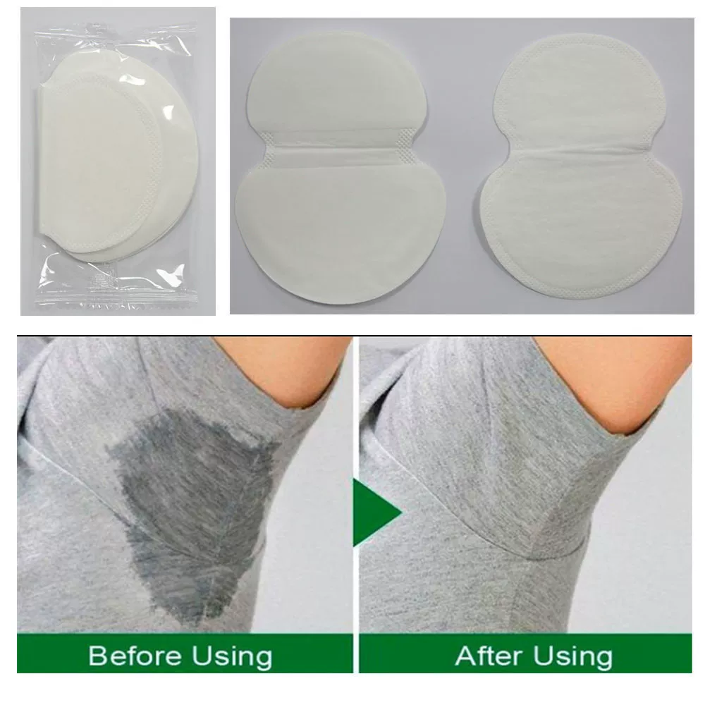 Белый прозрачный мешок OPP подмышки специальный ультратонкий впитывающий Пот антиперспирант патч эффективное поглощение пота 2 шт.